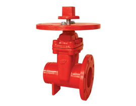NRS Gate valve with round plate