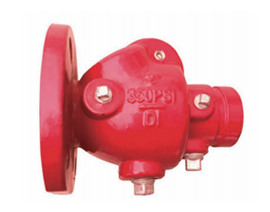 Flange-groove swing check valve